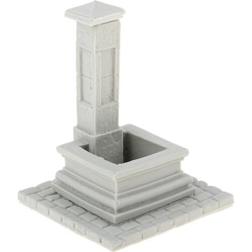 1/35 Resin Model Kit Well Miniature Sandplay Street Scenery Layout Unpainted