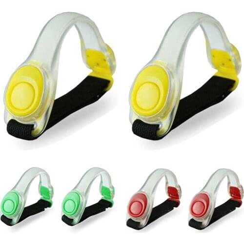 1Pair Reflective Outdoor Running Light - High Visibility Outdoor Exercise Safety Light Running Cycling Gear