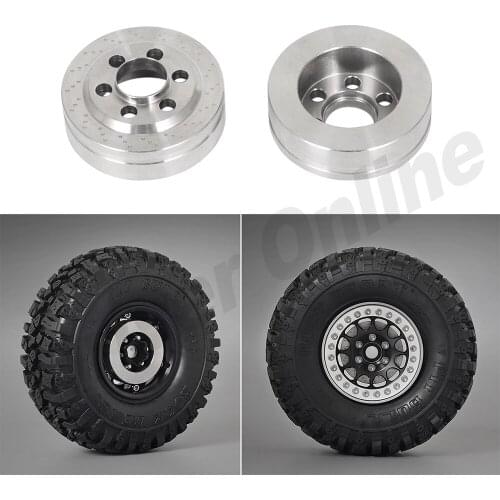 Stainless Steel Balance Weight Counterweight for 1.9 2.2 inch Wheel Rims Axial SCX10 90046 GEN8 TF2 Traxxas TRX4 TRX6