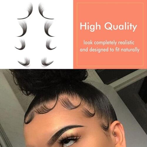 Baby Hair Tattoo Stickers Waterproof 5 Styles Hair Tattoo Decals Easy To Use High-quality Create A Beautiful Visual Effect