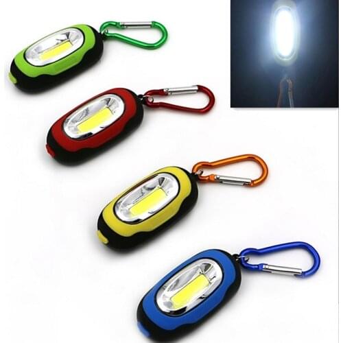EDC Tools Outdoor Camping Equipment LED Pocket Torch Light Multi Tools Carabiner Keychain Hunting Equipment Survival Kit Tools
