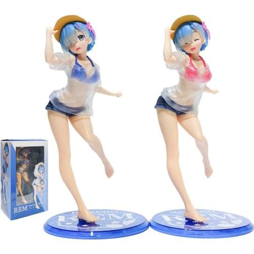 22cm Rem Ram Re:life In A Different World From Zero Hot Action Figures Model Toy Anime Peripheral Collection Desktop Decor Gift