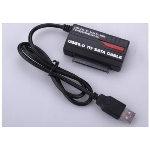 USB 2.0 to SATA cable USB IDE sata Hard disk Adapter for 2.5/3.5'' Laptop desktop general Hard disk USB2.0 Cd-rom drive box