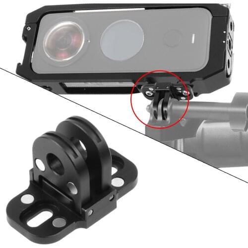 CNC Aluminum Alloy Camera 1 Tripod Mount Adapter & 2 screw, for 8 7 5 for One X2 Cameras Monopod Accessories