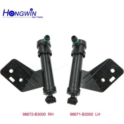Front Right&Left Headlamp Headlight Washer Spray Nozzle Cover Cap For Hyundai Mistra 2013-2016 98671-B3000 98672-B3000