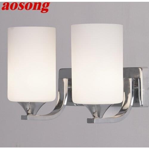 AOSONG Wall Lamps Modern LED Lights Simple Indoor Fixture Decorative For Home Bedside