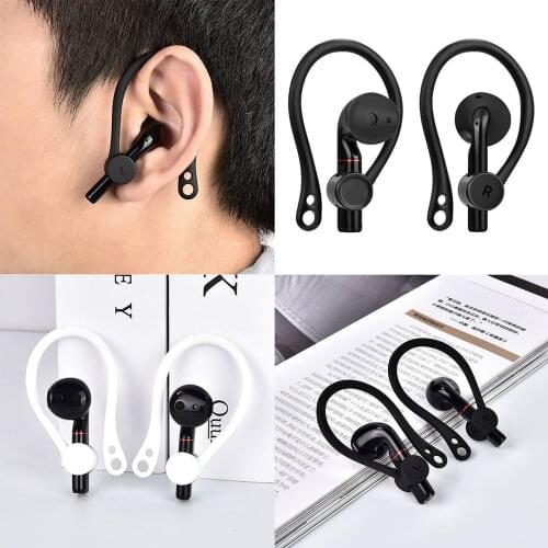 Vococal 1 Pair Earhooks Wireless Earphone Silicone Sports Anti-lost Ear Hook Protective Accessories for Freebuds 2 FlyPods Pro