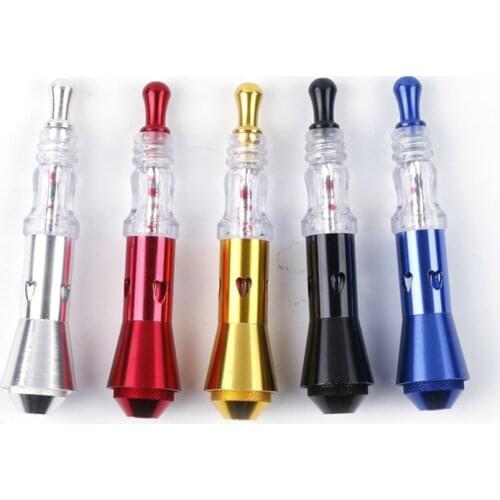 New Jamaican Pipes Metal Portable Filter Smoking Pipe Gift Mill Smoke Narguile Herb Sniffer Snuff Tobacco Pipe