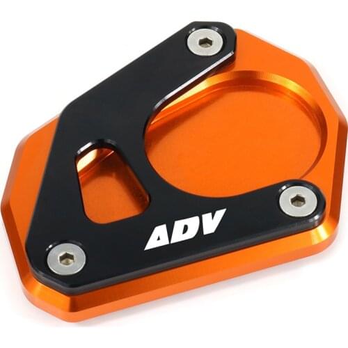 Fit For KTM 390 ADV Adventure 2020-2021 Kickstand Side Foot Stand Enlarger Extension Enlarger Pate Pad