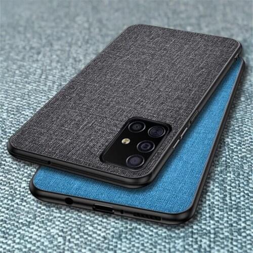 Luxury Fabric Cloth Phone Case For Google Pixel 5A 4A 5G 5 4 4XL 4A 3A XL Slim Soft Bumper Hard PC Back Cover