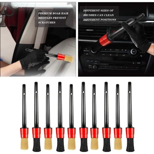 Wheel & Tire Brush Car Detailing Kit Sturdy Bristles for Car