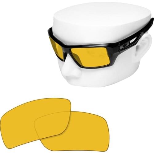 OOWLIT Replacement Lenses of HD Yellow for-Oakley Eyepatch 2 OO9136 Sunglasses