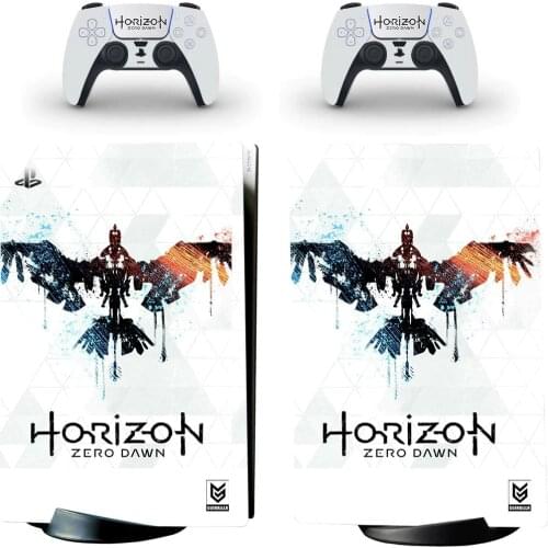Horizon Zero Dawn PS5 Digital Edition Skin Sticker Decal Cover for PlayStation 5 Console and Controllers PS5 Skin Sticker Vinyl