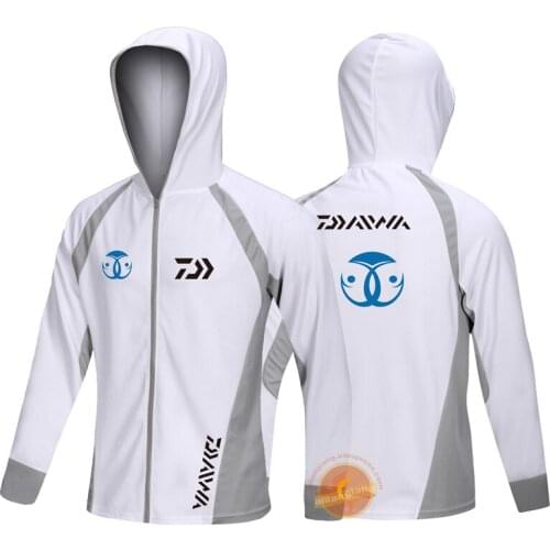 2021 Fishing Clothes Ultrathin Long Sleeve Sunscreen Anti-uv Breathable Daiwa Clothing Summer Quick Dry Outdoor Fishing Shirts