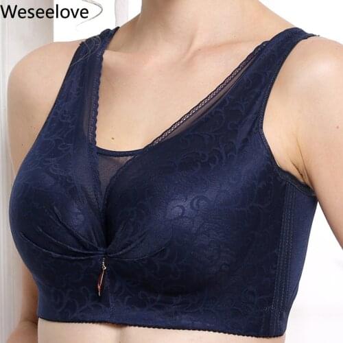 Plus Size Push Up Bra for Women Large Cup Bras Lace Underwear Lingerie Soutien Gorge E09 Plus Size Women Sexy Bras Bralette