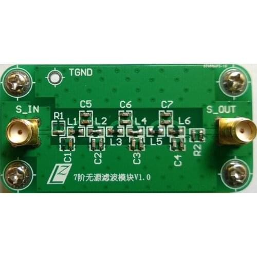 Seventh-order Passive Filter Module 7th-order Passive LC Elliptical Low-pass Filter Elliptical Filter