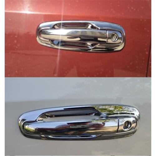 Car Door Handles Covers Car Styling For Chevrolet Lacetti Optra Daewoo Nubira Suzuki Forenza Holden Viva Sticker Chrome Exterior