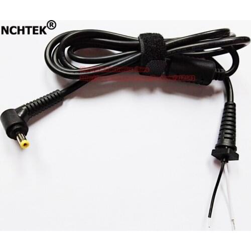NCHTEK 90 Degree Angled DC 4.0x1.7mm Male Power Plug Connector Laptop Charger Cable/Free Shipping/10PCS
