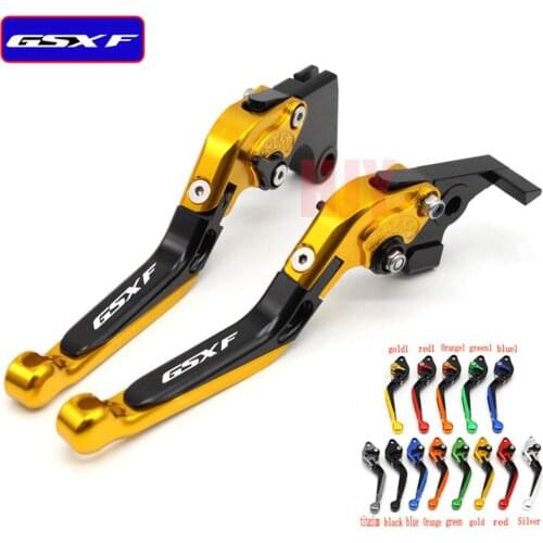Motorcycle Adjustable Folding Extendable Brake Clutch Lever FOR Suzuki GSX650F GSF650 BANDIT GSX1250 F/SA/ABS GSF1250 hayabusa