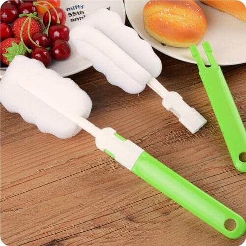 Vacuum Cup Sponge Cup Brush Cleaning Water Bottle Brush Taobao Gift Water Bottle Sponge Cleaning Brush