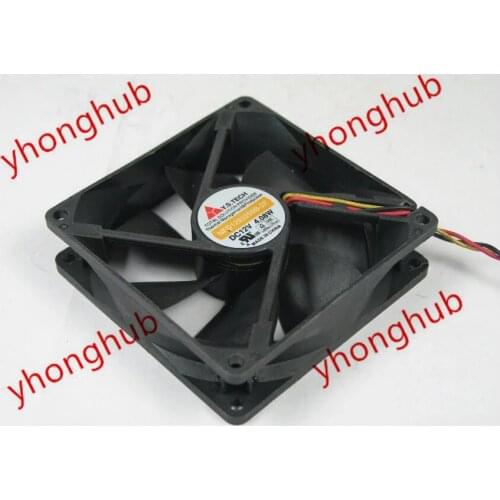 Y.S.TECH NFD1293259B-2F DC 12V 4.08W, 92x92x25mm Server Cooling Fan