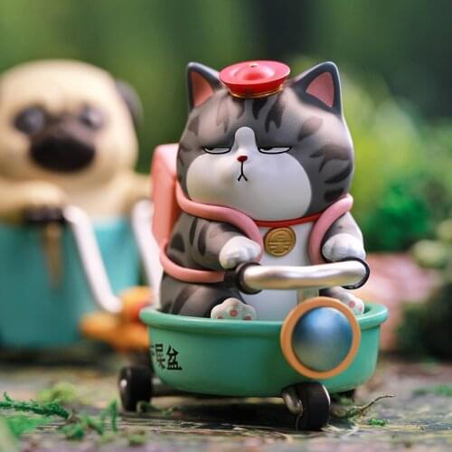 Wuhuang Bazaar Black Series Third Generation Blind Box Kawaii Figure Doll Collection Decoration Cute Model Toy Adult Kids Gifts