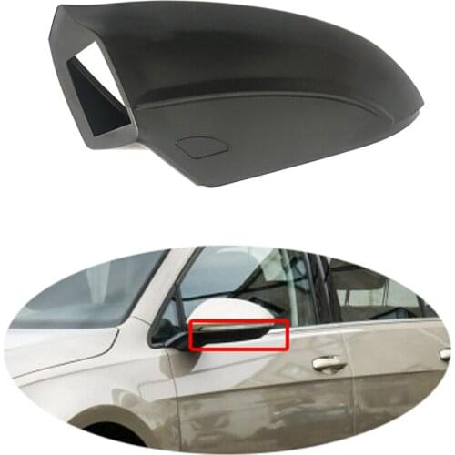 Without camera hole For VW Golf 7 2013-19 Side Rear View Mirror back Base cover Rearview Mirror bottom hood protect Shell