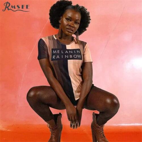 RMSFE 2021 Womens Short Sleeve Round Neck Digital Positioning Letter Burnt Flower Casual Versatile Temperament Commuter T-Shirt