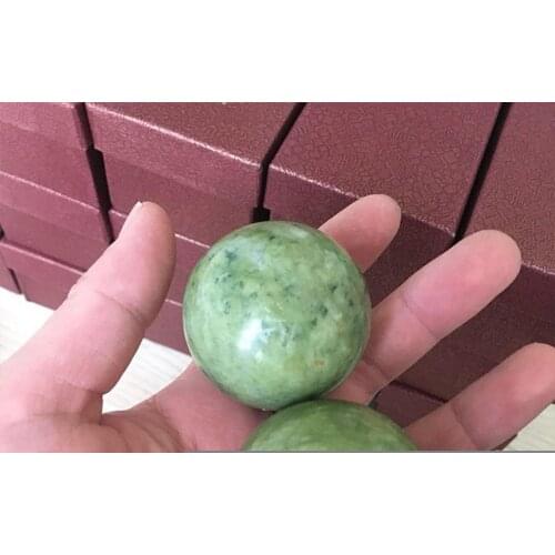 240g 1 piece Jade / Stone / Crystal ball art Tea play tea set tea pet Figurines Statues Asian jadeite tea jade gemstone energy s