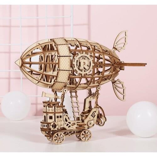 Handmade 3D Three-dimensional Jigsaw Puzzle Diy Wooden Puzzle Puzzle Creative Toy Tabletop Gift For New Year