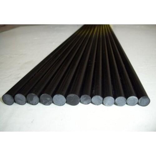 4mm(dia)*1000mm high stiff carbon fiber pultruded rod