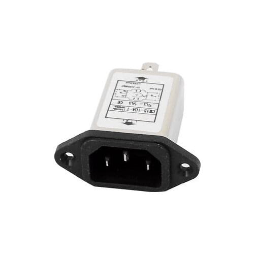 AC 115V-250V 10A CW1D-T(03) IEC Socket Integrative Filter AC Power Filter