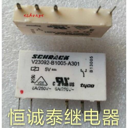 Imported genuine relay V23092-B1005-A301 5 feet 6A 5V one open and one close