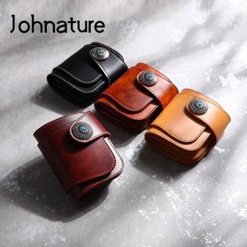 Johnature Men's Wallets
