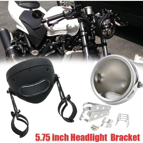 5.75 Inch Led motor Headlight Housing mount brackets for Bicycle Accessories 5 3/4" Headlight Housing Ring