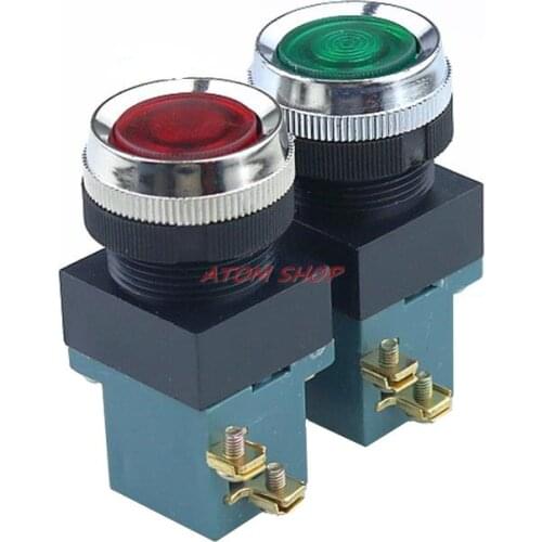 LA19-11 self reset button switch switch, pneumatic button button switch 25mm