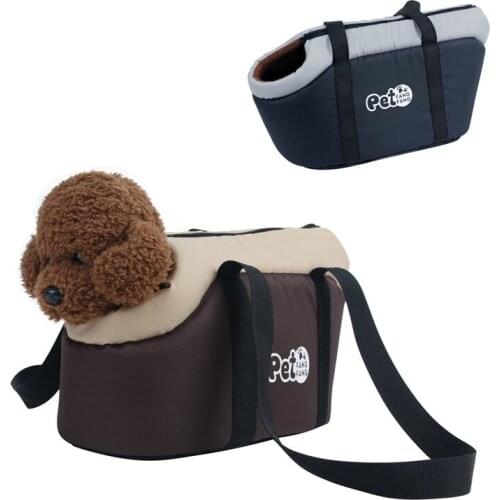 Soft Pet Dog Outdoor Carrier Travel Oxford Handbag Cat Shoulder Backpack Portable Front Bags for Small Pets Yorkie Chihuahua