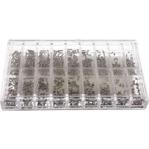 500/1000Pcs Variety Of Small Screws Set Micro Screws Watch Screws Repair Tool Free Shipping