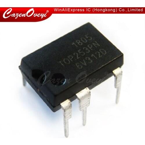 5pcs/lot TOP252PN TOP253PN TOP254PN TOP255PN TOP256PN TOP257PN TOP258PN DIP-7 Chipset