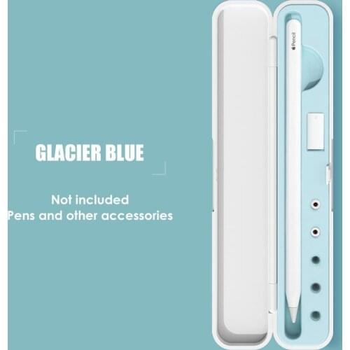 Portable Storage Box For Apple Pencil 1 Case Pen Holder Stylus Accessories For Apple iPad Pencil 2 Generation Case Plastic Cover