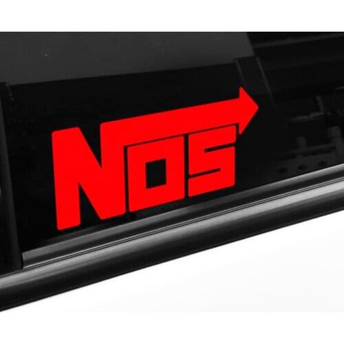 Car Styling Vinyl Decals Auto Body Tail Window Decorate Stickers for NOS Nitrous Oxide System