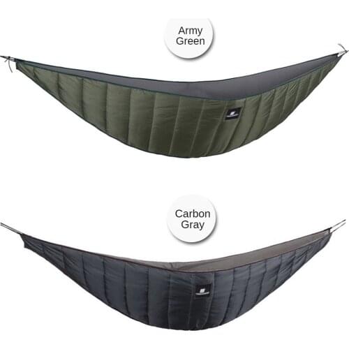 Ultralight Outdoor Camping Hammock Sleeping Bag Full Length Winter Warm Under Quilt Blanket Underquilt Cotton Hammock