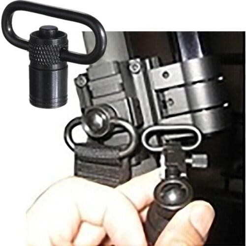 Heavy Duty QD Quick Detach Push Button Detachable Sling Swivel Adapter With Base
