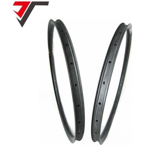 TRIPS 650B carbon mtb rims AM 35mm asymmetric hookless 27.5er mountain bike carbon rim 27.5'' tubeless carbon bicycle wheels rim