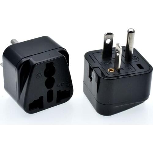 NEMA 6-15P 250v 15a copper Universal america Grounded 3 Pin AC Plug US Canada japan Travel Adapter