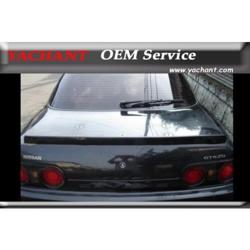 Car-Styling Carbon Fiber Rear Spoiler Fit For 1989-1994 Skyline R32 GTS GTR NI Rear Trunk Spoiler Wing
