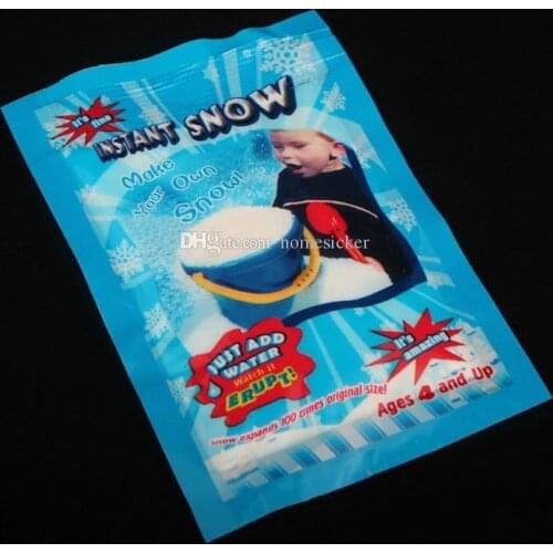 2018 Christmas Decoration Instant Snow Magic Prop DIY Instant Artificial Snow Powder Simulation Fake Snow For Night Party