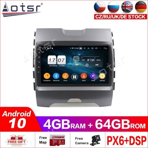 Android10.0 Car gps navigatio Multimedia radio player For Ford Ranger 2018 car audio radio stereo GPS navigation headunit audio