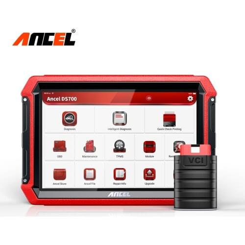 Ancel DS700 Scanner Automotive OBD2 Code Reader Engine Scanner Transmission Fuel System Multi-Language OBD 2 Car Diagnostic Tool