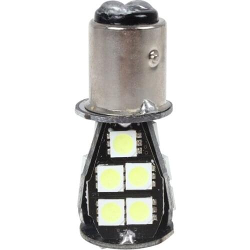 White CANBUS 1157 BAY15D 21 LED 5050 SMD P21/5W Brake Tail Light Bulb DC 12V